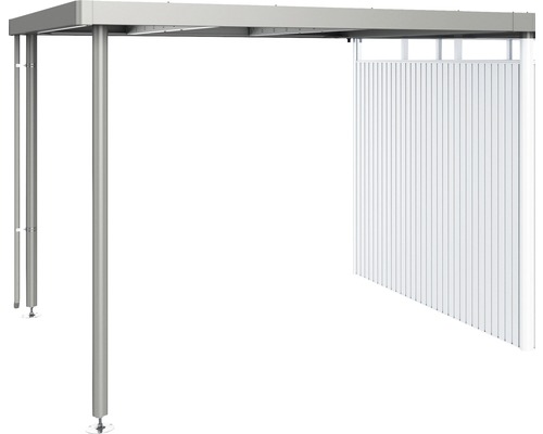 Biohort zijdak voor HighLine H4 282 x 275 cm kwartsgrijs metallic