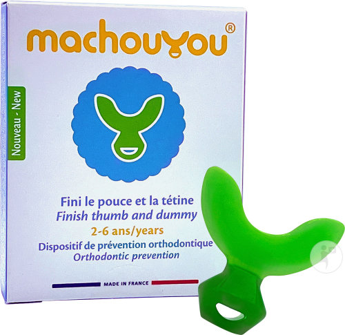 Machouyou Dispositif De Prévention Orthodontique Dès 2 Ans Couleur Kiwi 1 Pièce