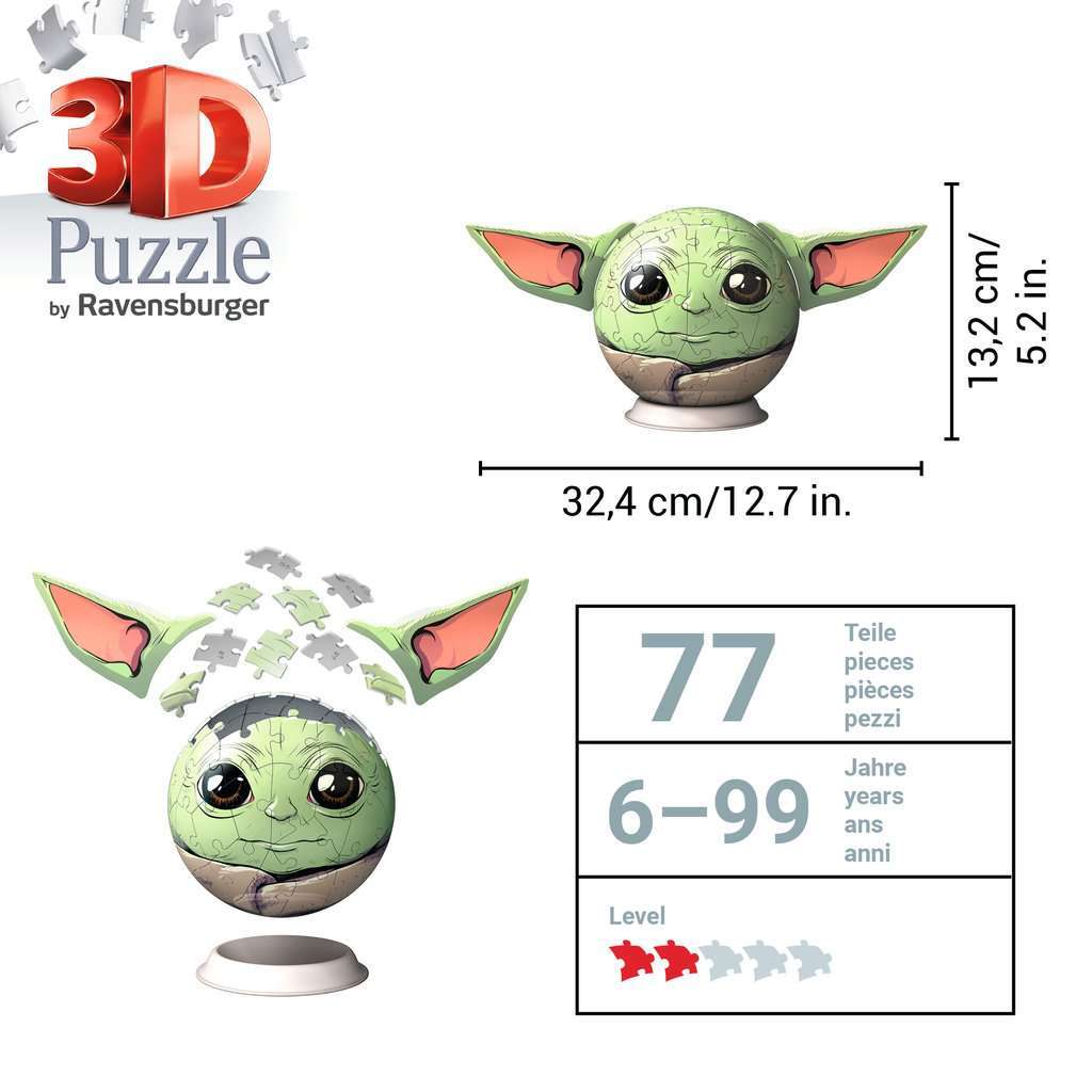 Ravensburger Spiel Mandalorian Grogu mit Ohren
