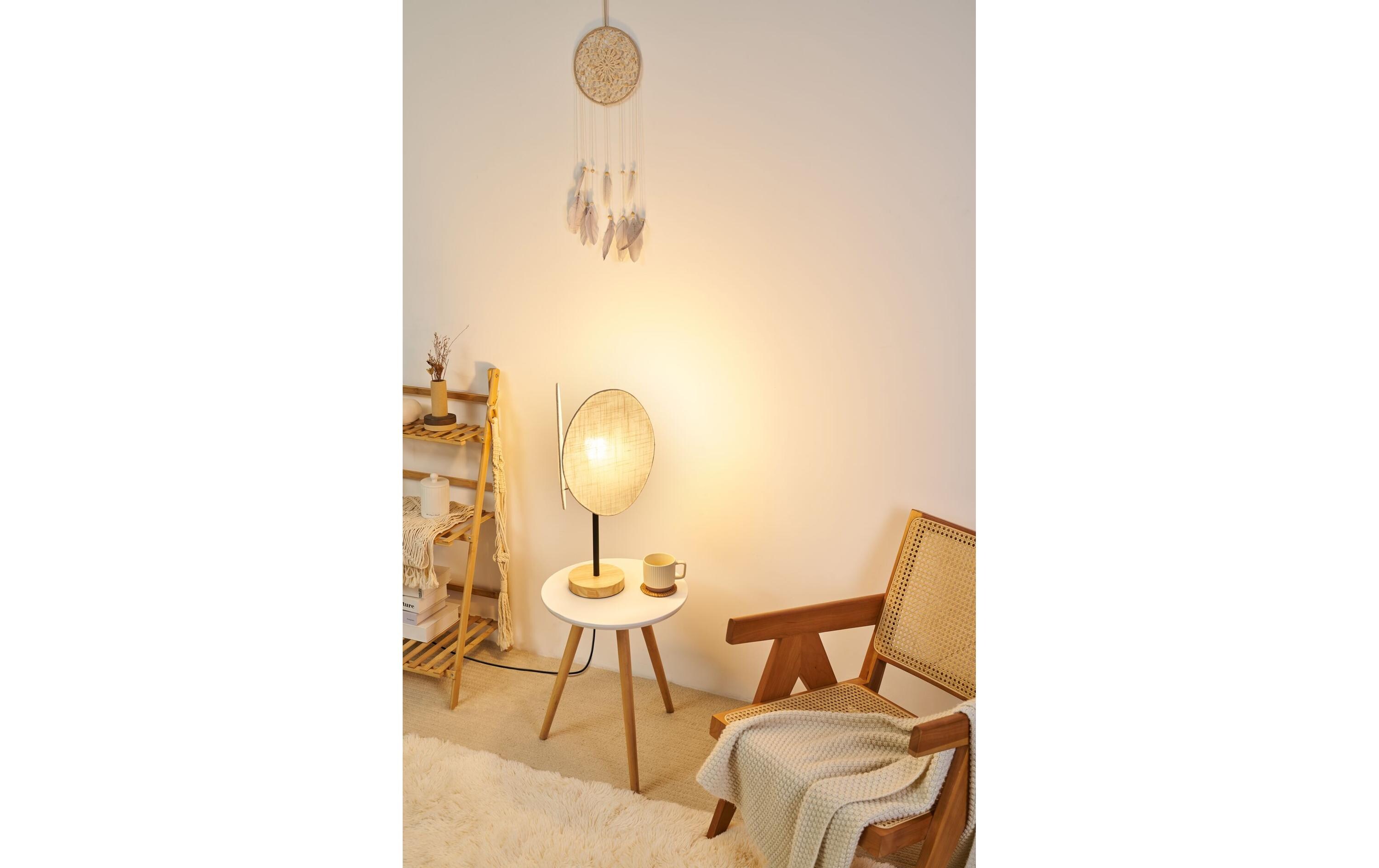 Tischleuchte Boho Darling E27, max. 20W, Beige/SchwarzDekorative Tischlampe