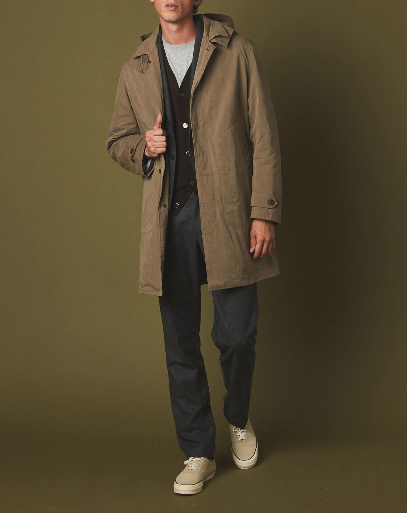Hartford Parka légère Cleeve khaki
