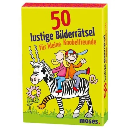 moses. 50 lustige Bilderrätsel für Knobelfreunde