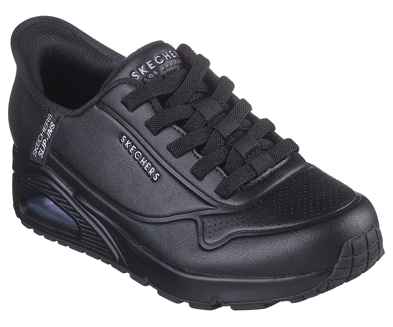 Skechers Slip-On Sneaker »Uno - Easy Air«  , Schlupfschuh, Slipper, Plateausneaker mit Keilabsatz