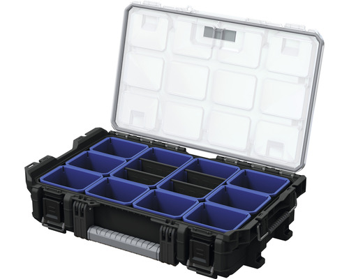 Organizer Industrieel 22 560 x 128 x 345 mm zwart