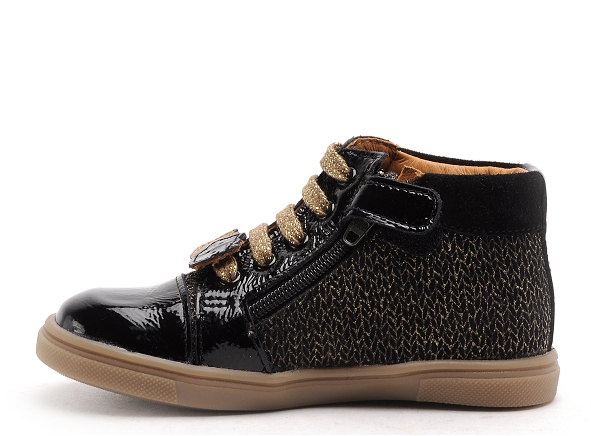 Gbb boots bottine enfant chouby noir