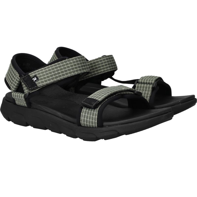 Rieker Sport Sandalen Groen Heren
