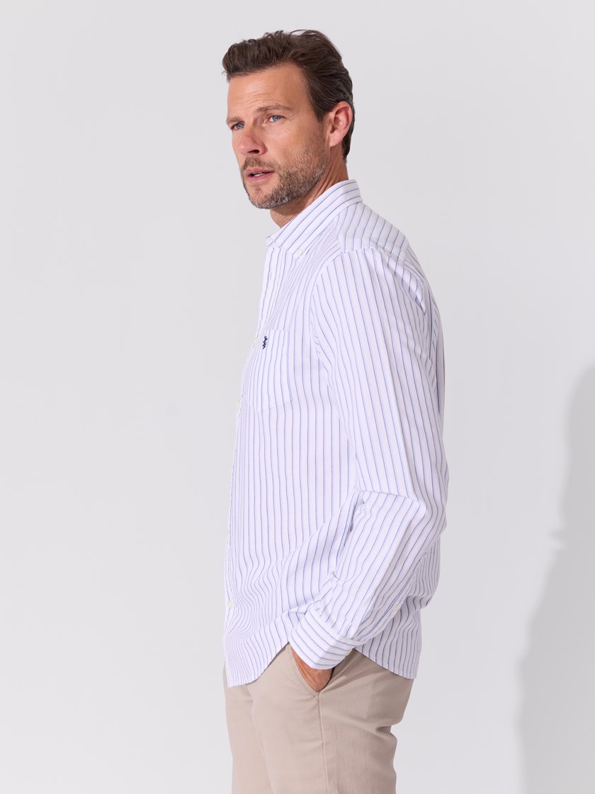 Dylan skjorte Bright White