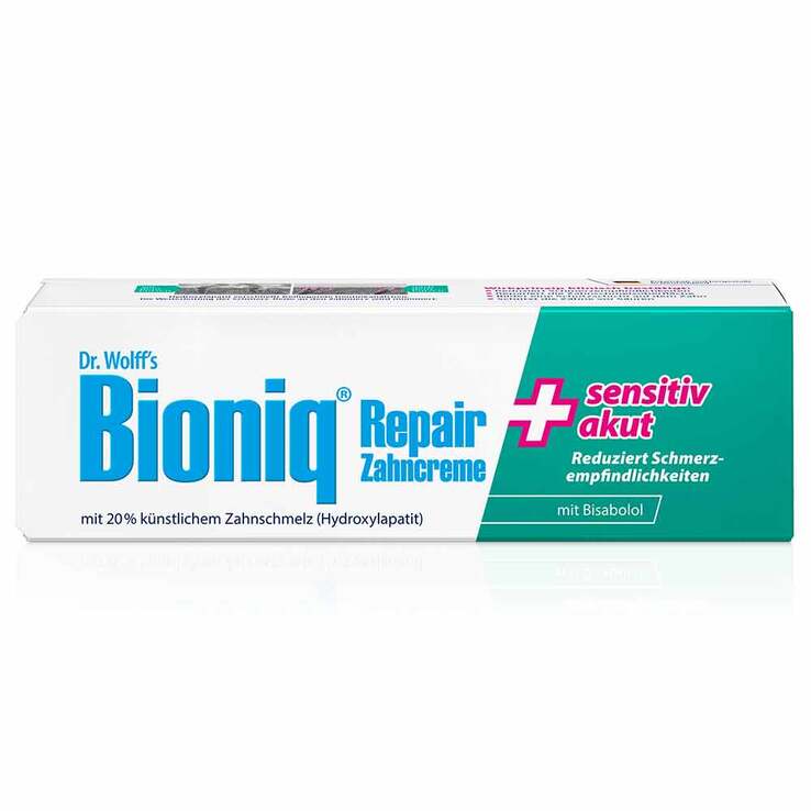 Bioniq Repair-Zahncreme sensitiv akut, 75 ml