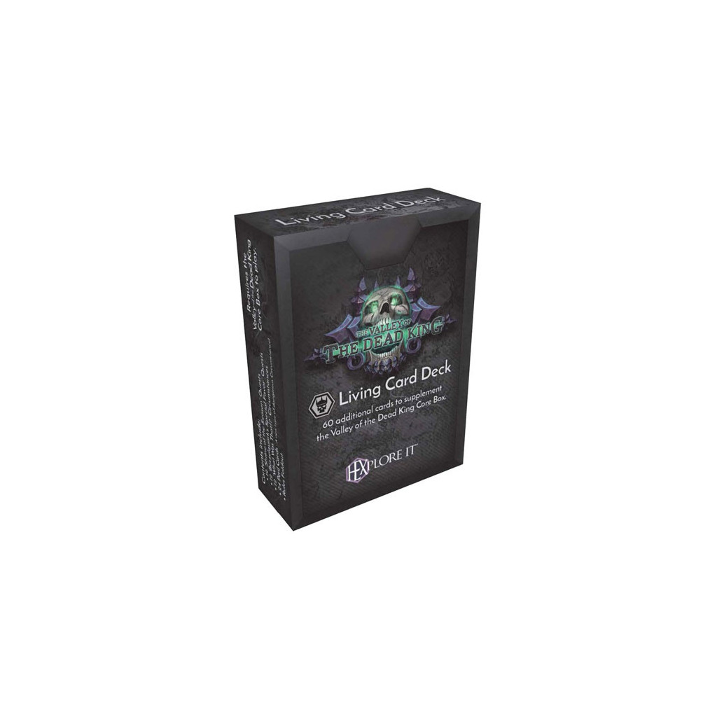 HEXplore It - The Valley of the Dead King - Living Card Deck
