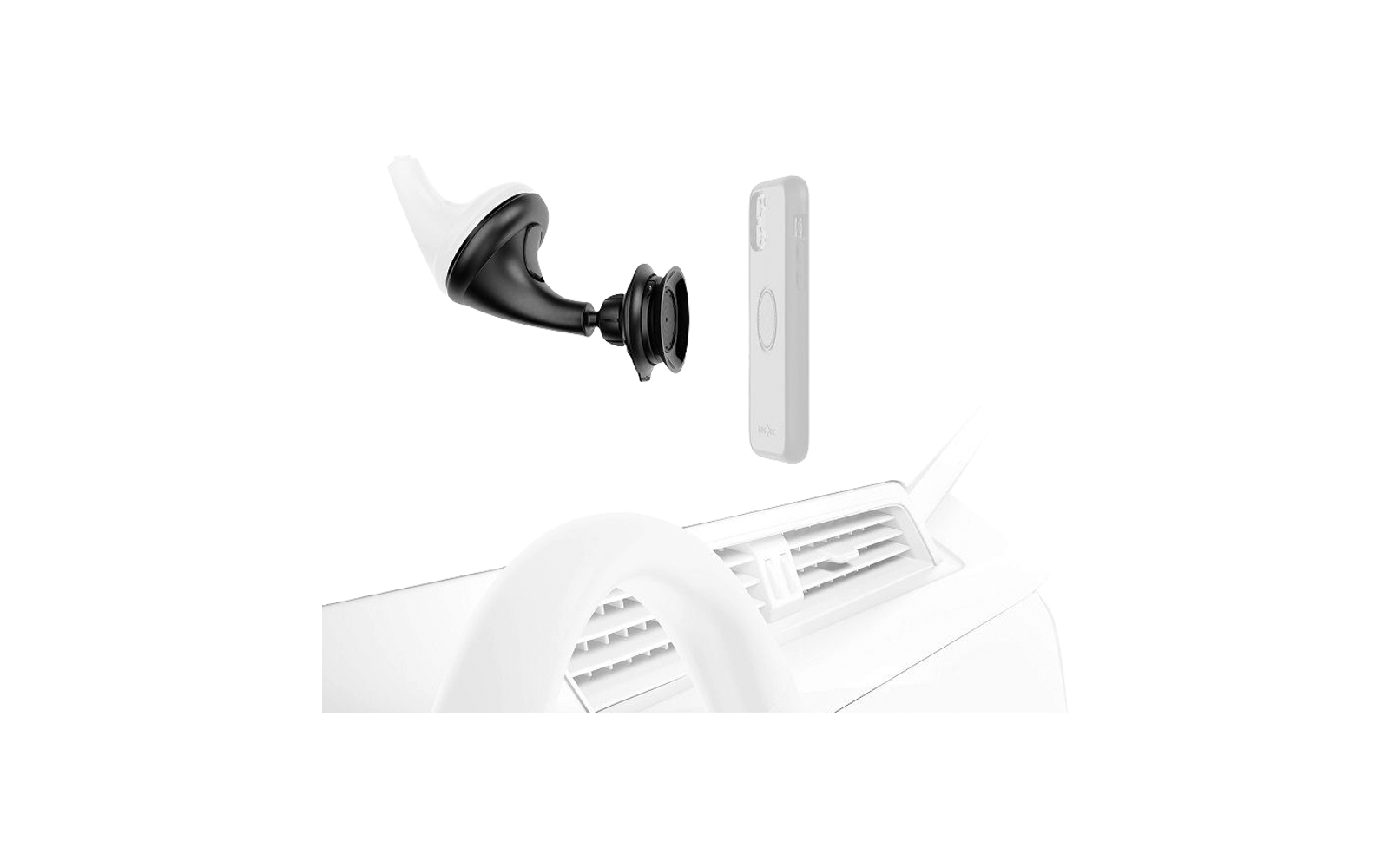 Fidlock VACUUM magnetischer Smartphone-Halter für die Windschutzscheibe
