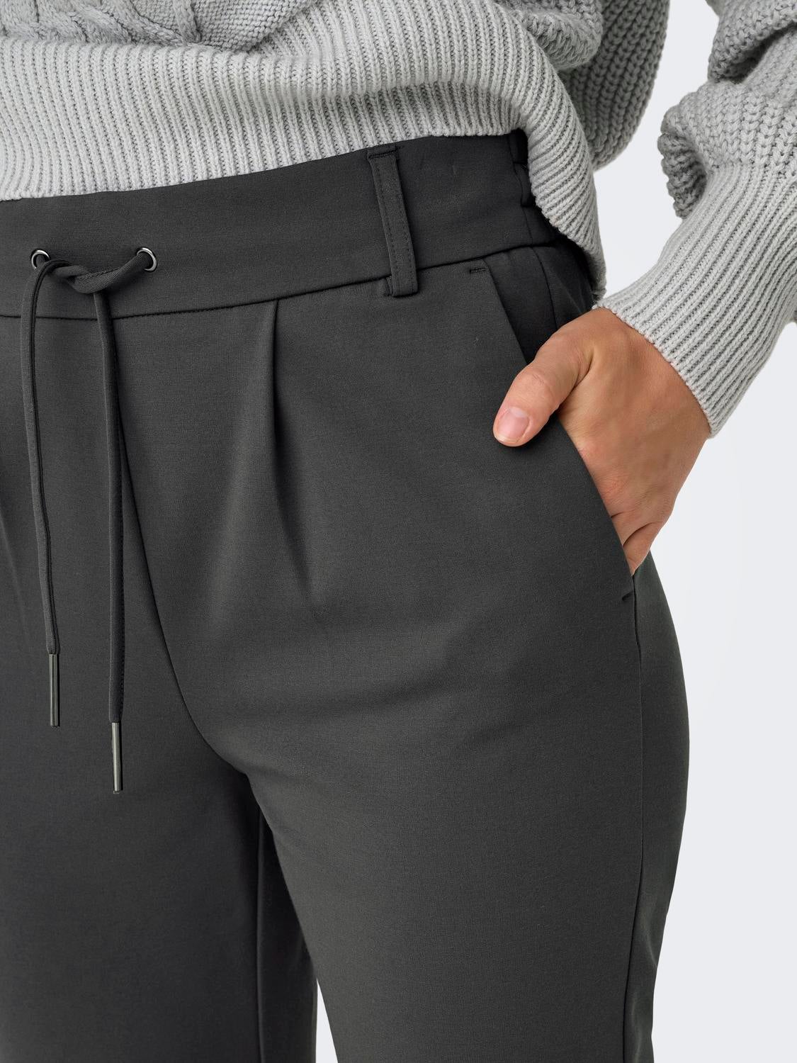 ONLPOPTRASH Mittlere Taille Normal geschnitten Klassische Hose Magnet