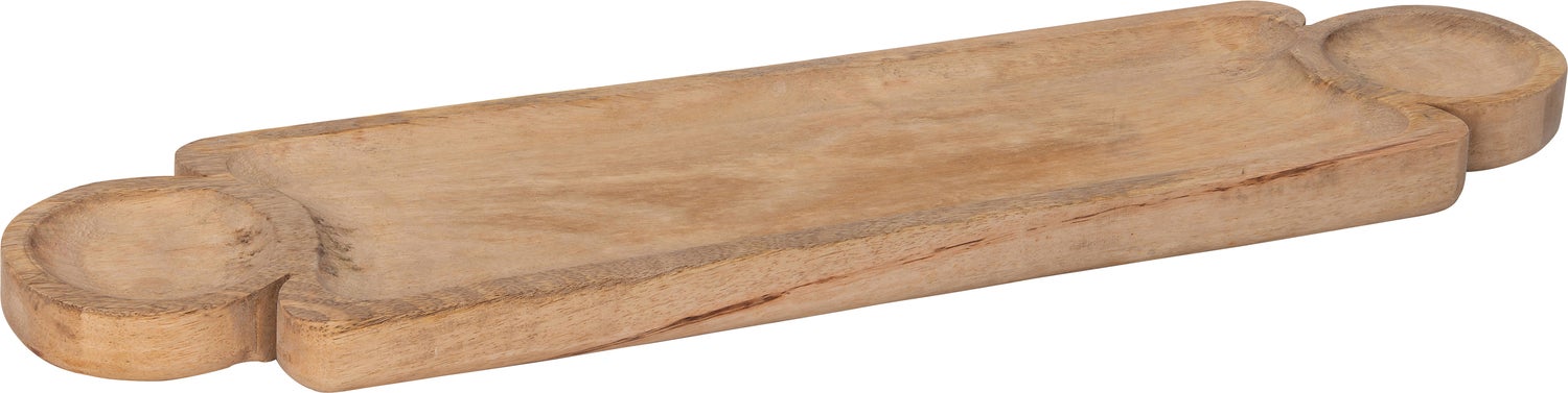 Intratuin decoratiebord Kiruna bruin 72 x 19 x 3,5 cm