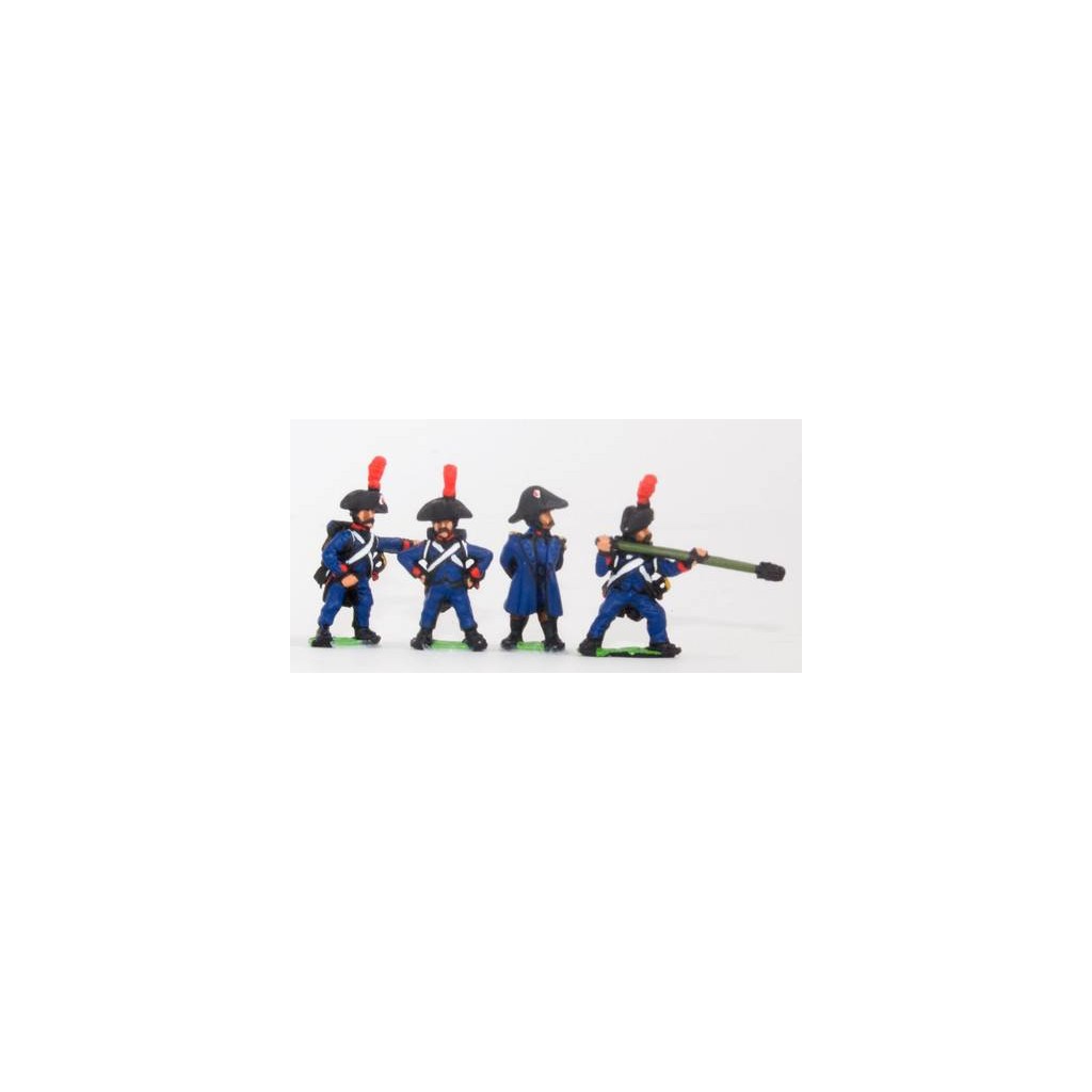 French: Artillerymen 1793-1806, in Bicorne