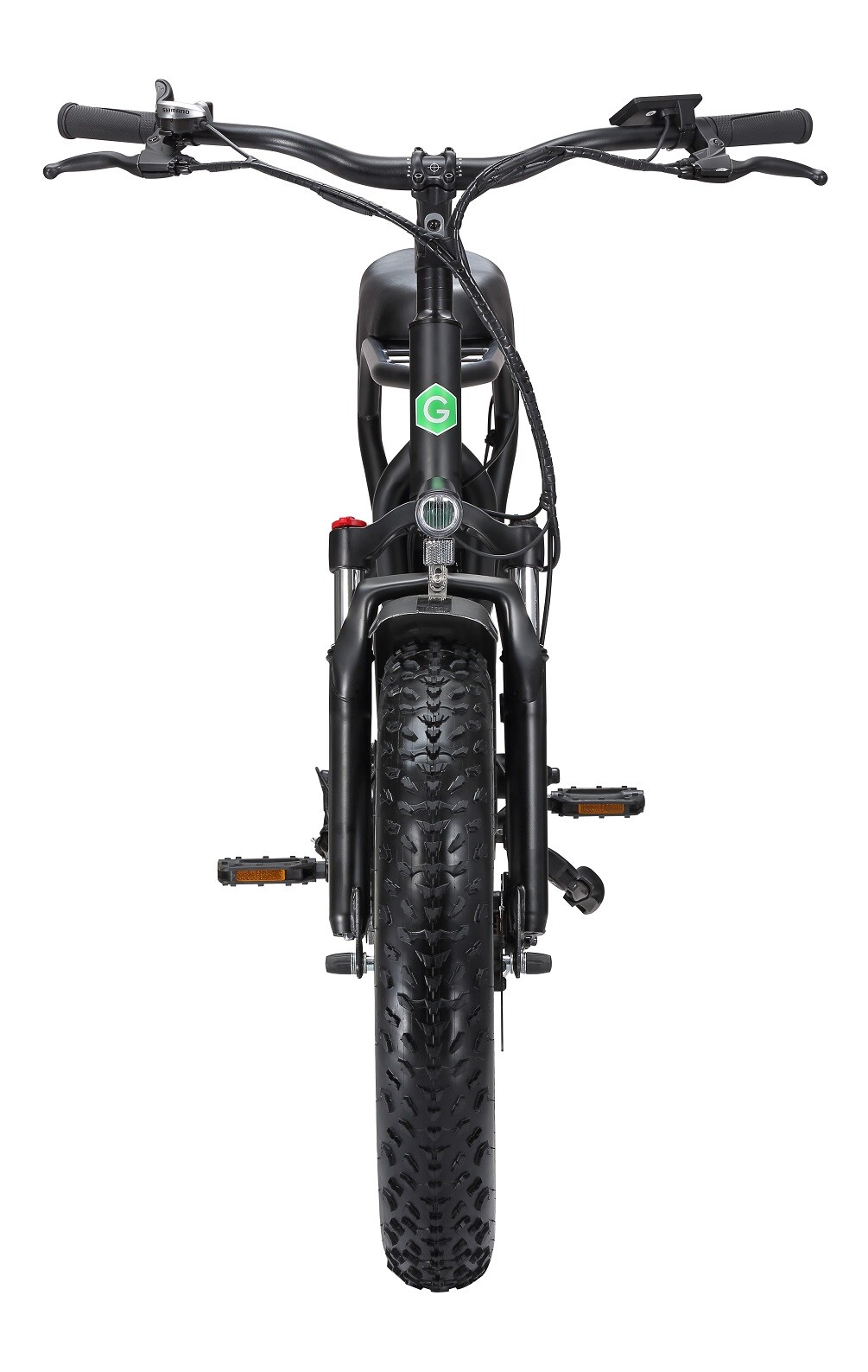 GreenSteet E-Bike Fat Tire California 250 W 20 Zoll schwarz