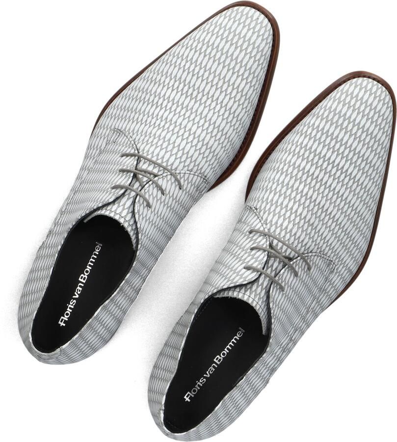 FLORIS VAN BOMMEL Nette Schoenen Heren Sfm-30199 De Netter Maat: 45⅓ Materiaal: Leer Kleur: Wit