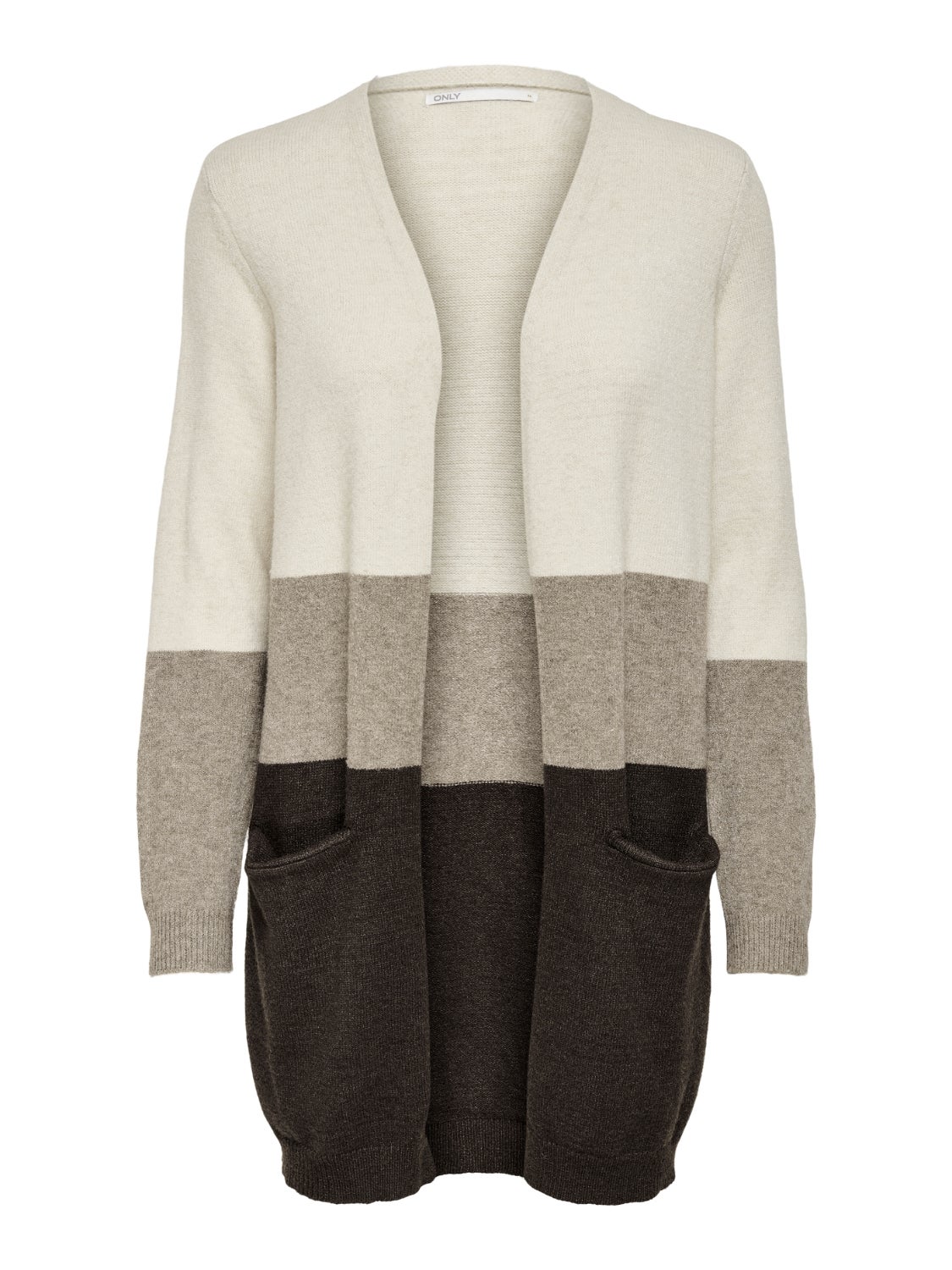 ONLQUEEN Strickjacke Whitecap Gray