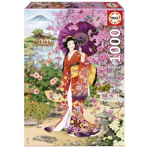 Puzzle 1000 pcs teien , haruyo morita