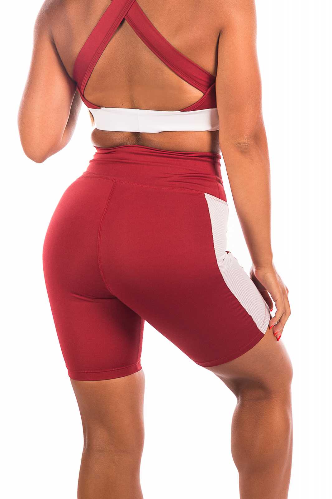 Calções push-up Zumbab Tribe Essentials em Bordéus