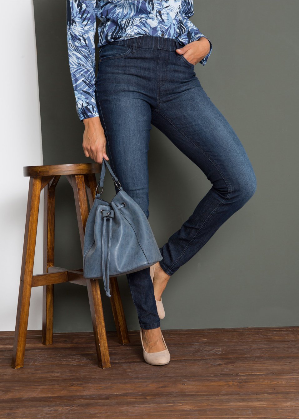 Jegging stretch
