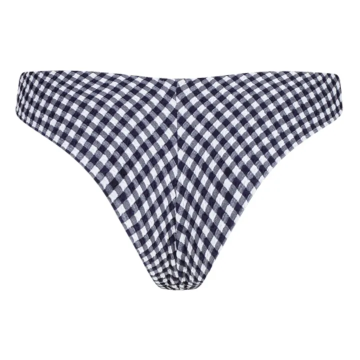 Anja Paris Bas de Maillot Le Canon Vichy | Bleu marine
