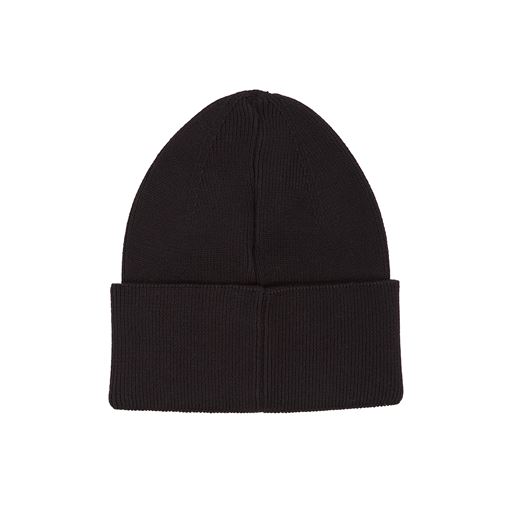 Calvin Klein Rib Beanie, Sort, One size