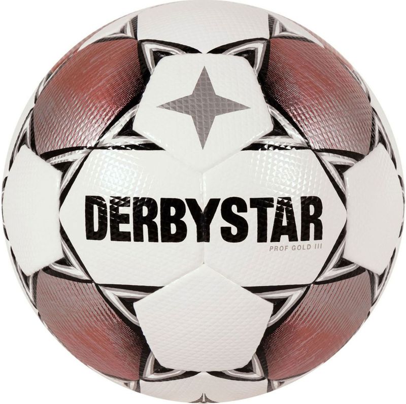 Derbystar - Prof Gold III - Wedstrijdbal - Geel - PU