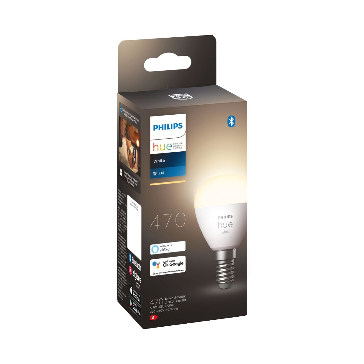 Philips Hue W 5,7W Luster E14