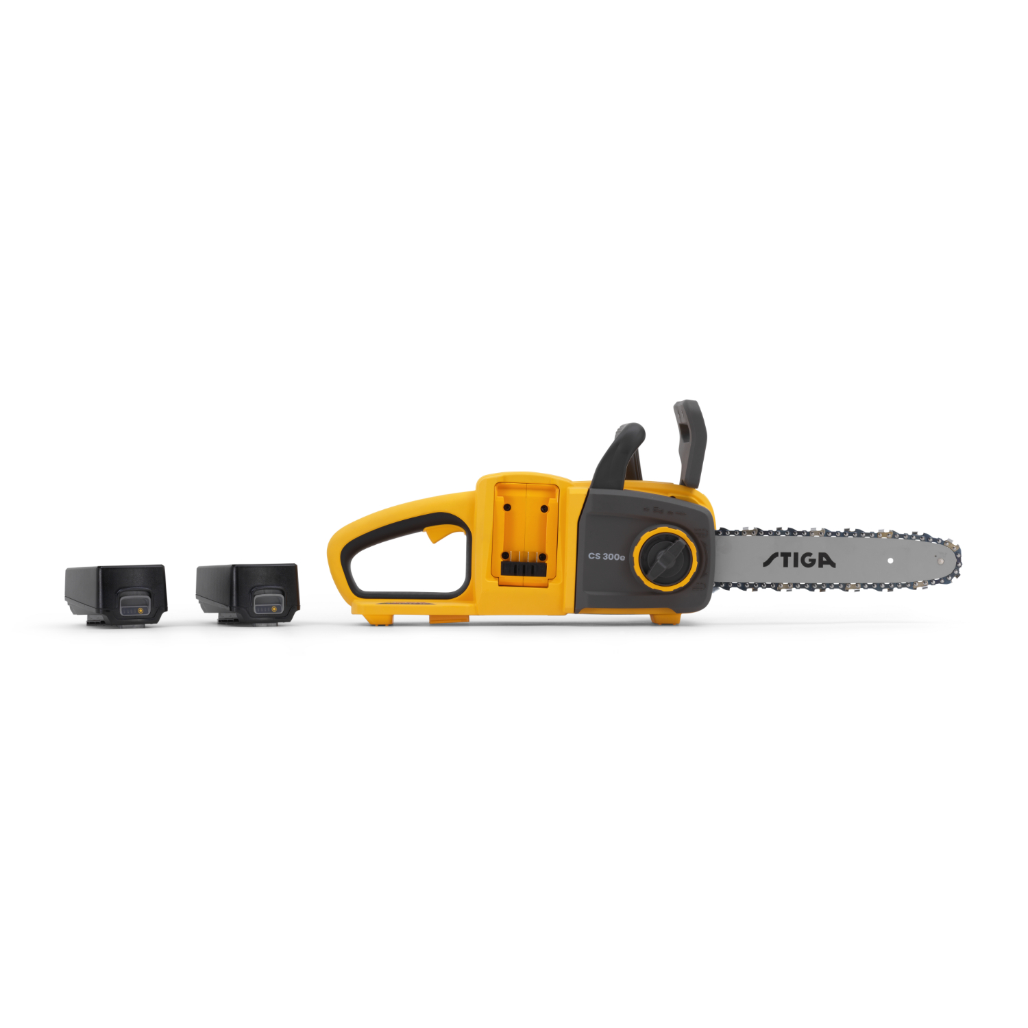 Stiga CS 300e Kit Accu kettingzaag (2x 4,0Ah accu) - 20V