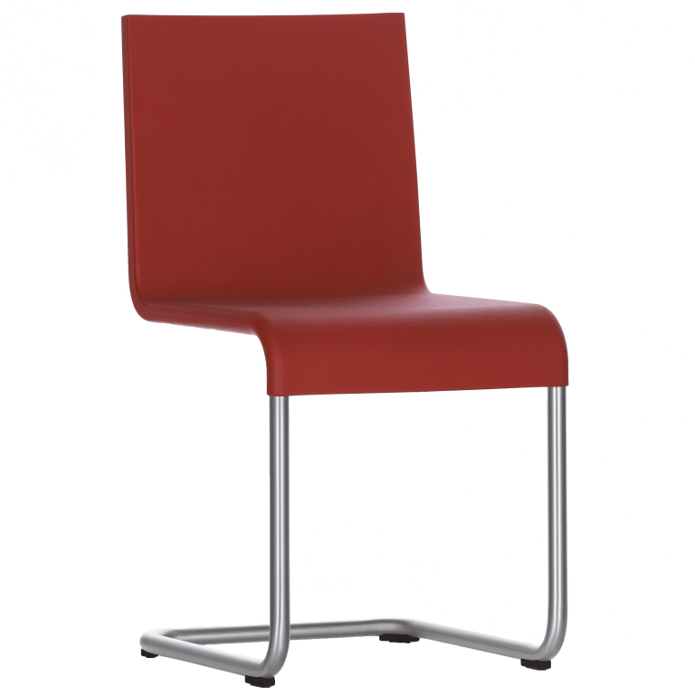 Vitra .05 stoel signaalrood