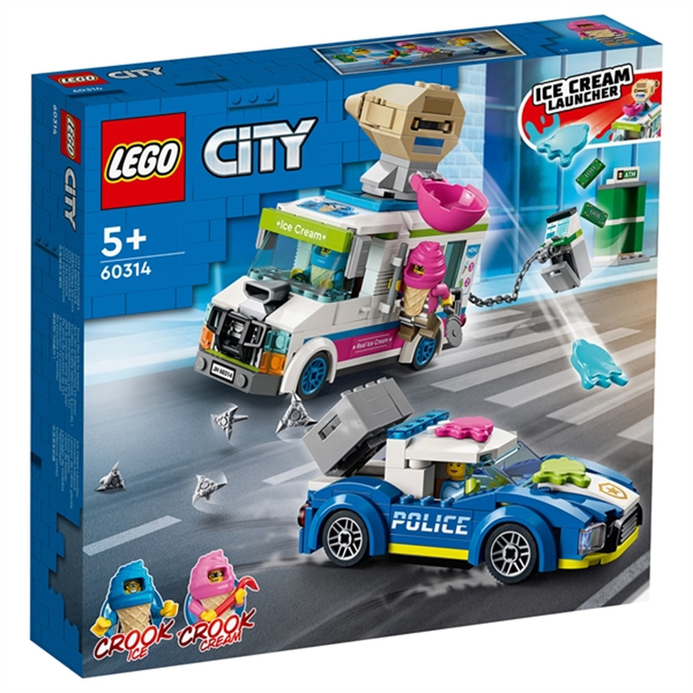 City Politijagt med Isbil - LEGO® → Luksusbaby.dk