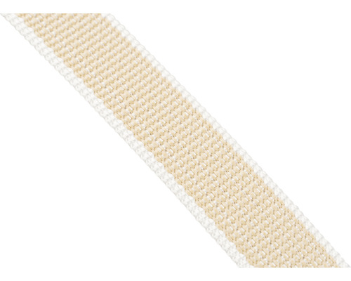 Mamutec beige rolluikband, 23 mm, verkocht per meter