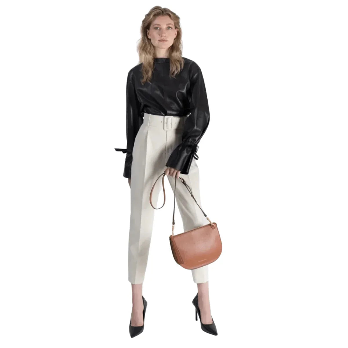 Smaak Amsterdam | Silke | Leren Schoudertas