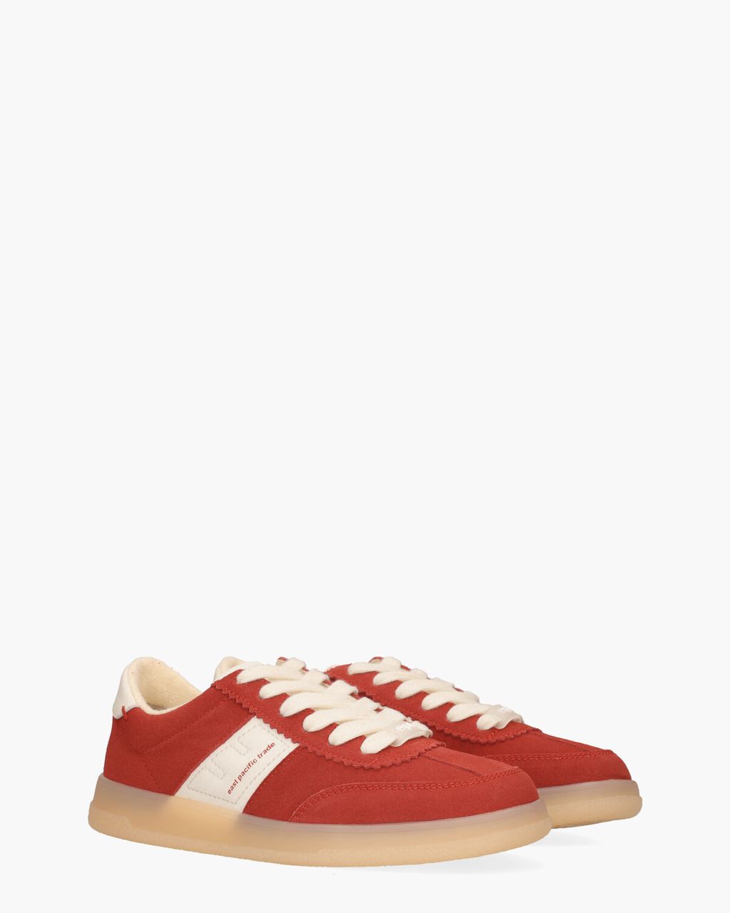 East Pacific Trade Santos Rood/Off-White Damessneakers