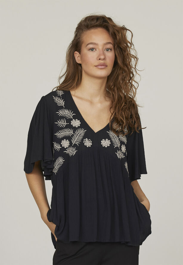 SisterS Point INZA-TOP Black/bamboo