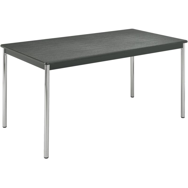 Table de réunion modulaire rectangle avec bords arrondis antichocs L 140 x  P 70 cm Multiformes confort