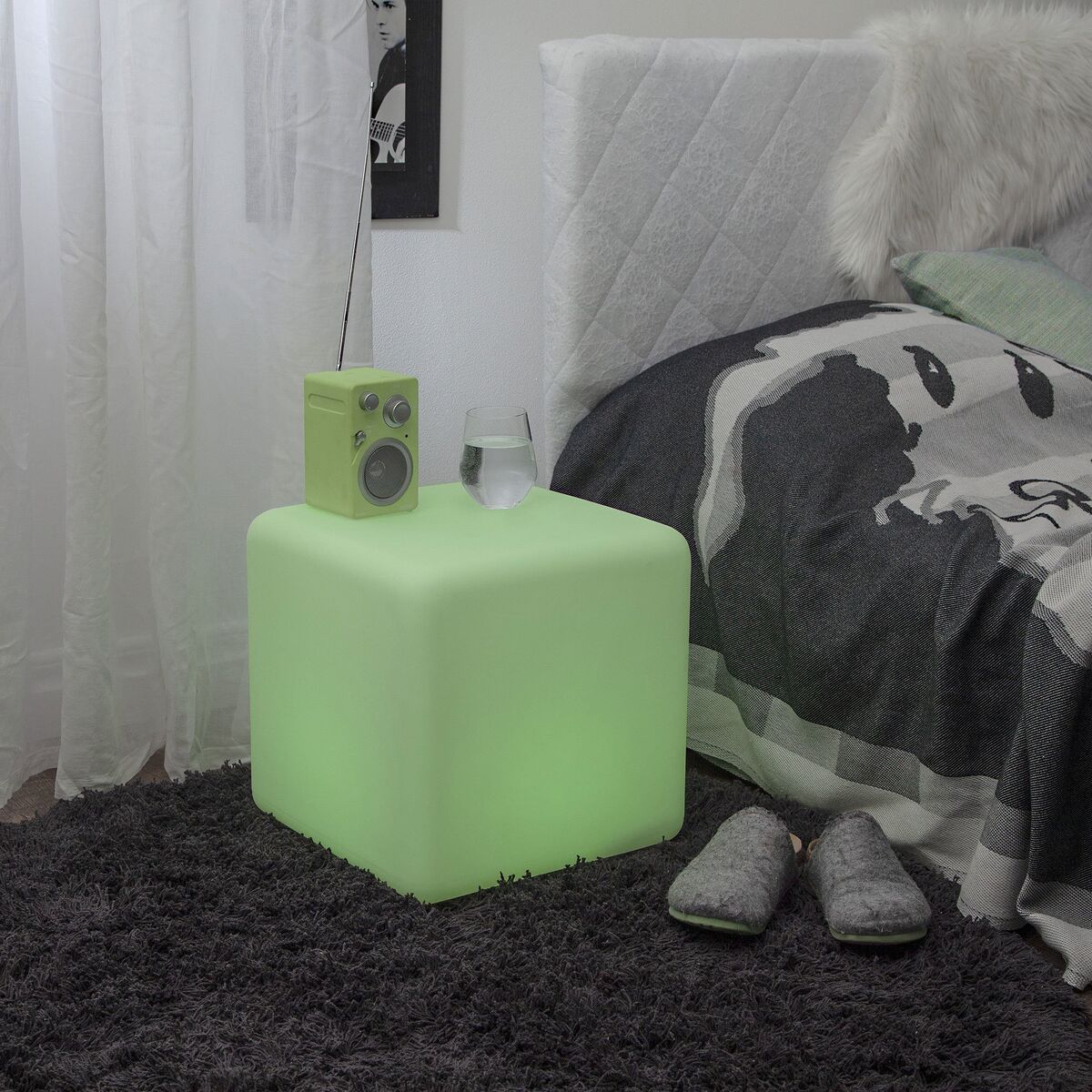 Utendørsdekor Twilights Kube 40 cm