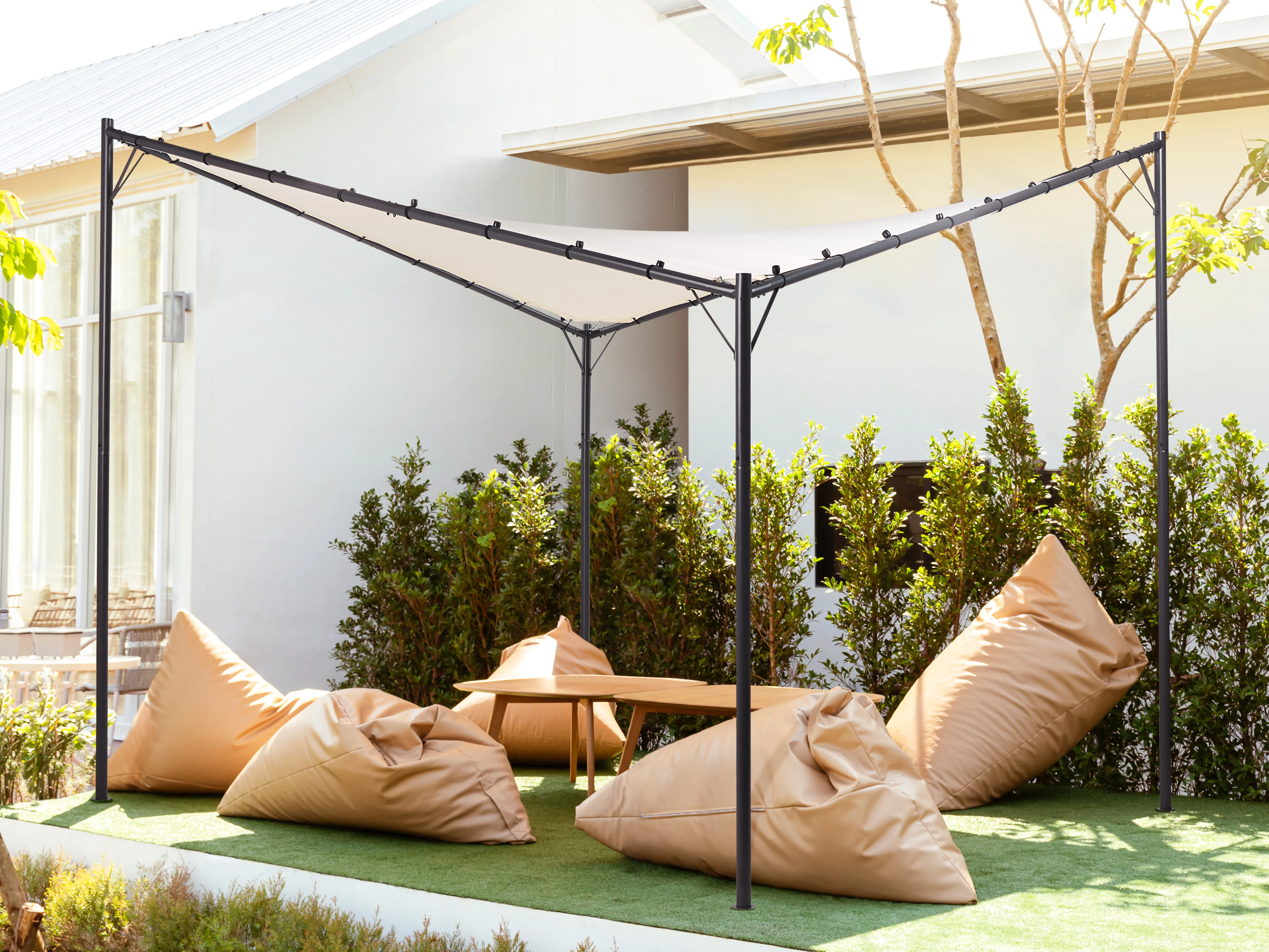 Paviljoen AVENTINE Metaal 300 cm 300 cm Beige