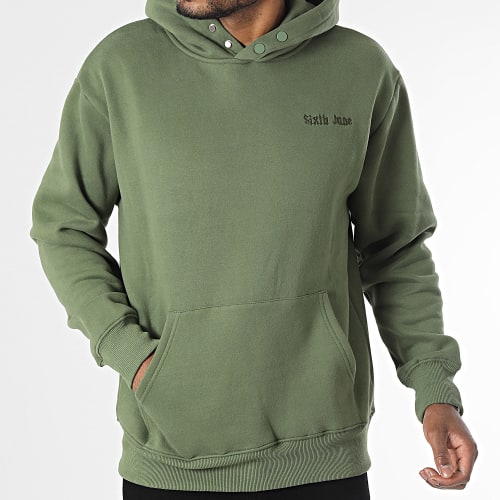 Sweat Capuche M22976PSW Vert