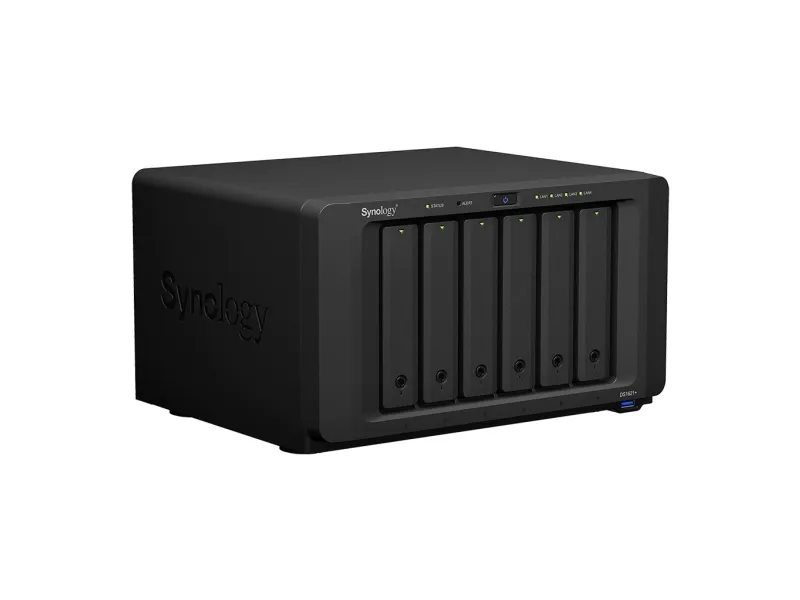 Synology DiskStation DS1621  - NAS-server - 6 bays - RAID 0, 1, JBOD - RAM 4 GB - Gigabit Ethernet - iSCSI support