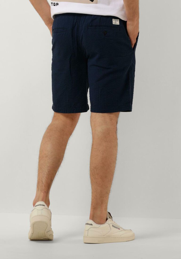 BUTCHER OF BLUE blauwe butcher of blue korte broek loner mk 2 seersucker short