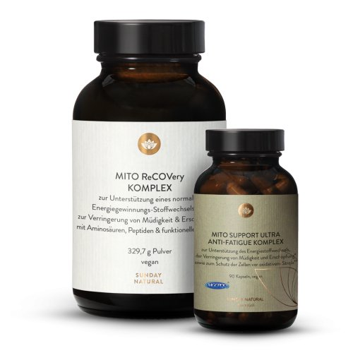 Sunday Natural Products  Mito-Basis-Set Mito Support Ultra + ReCOVery
