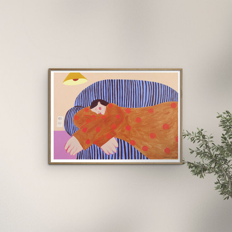 The Poster Club The Poster Club x Courtney Knight - Sleeper Flerfarvet