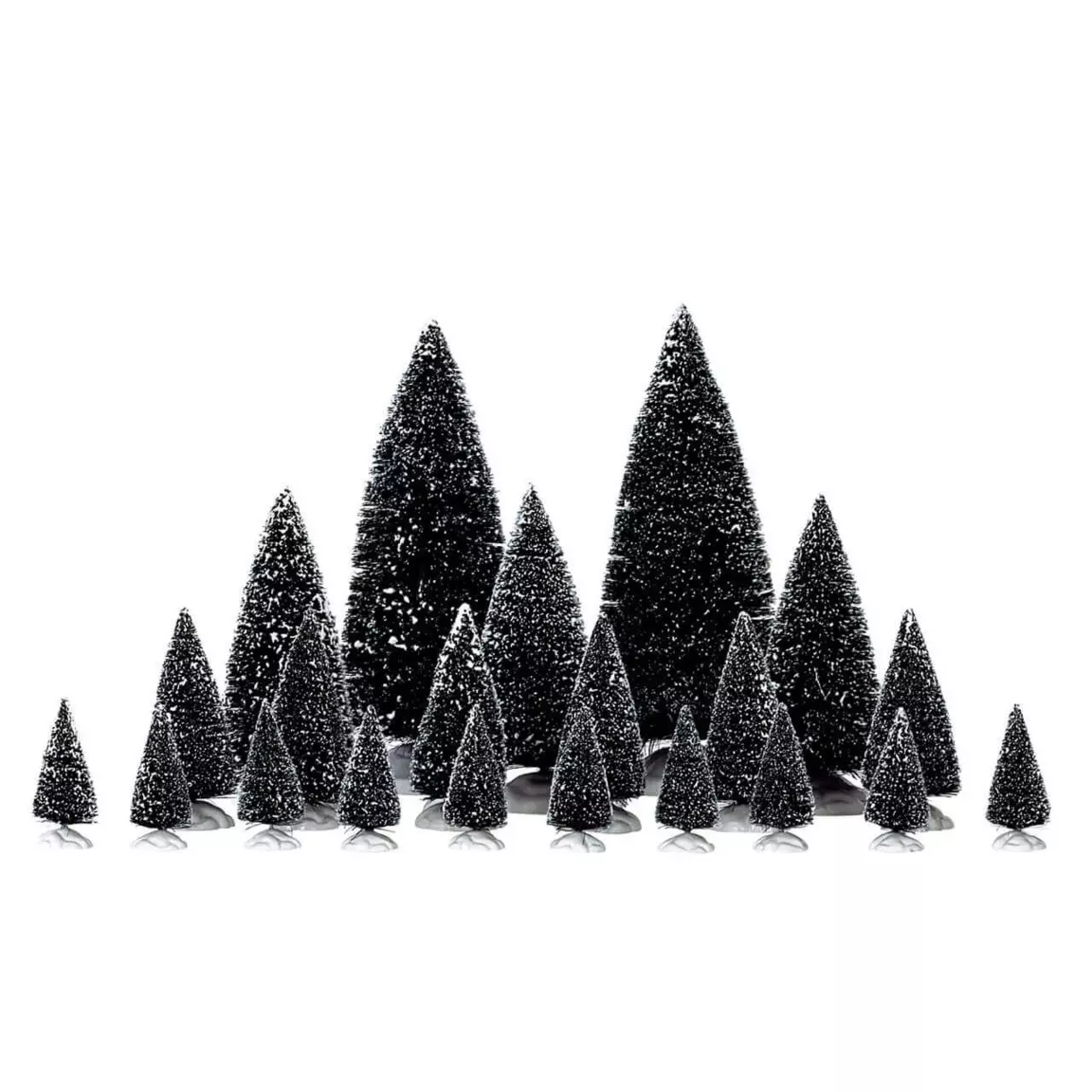 Accessoire Lemax (H23 cm) Lot de 21 sapins