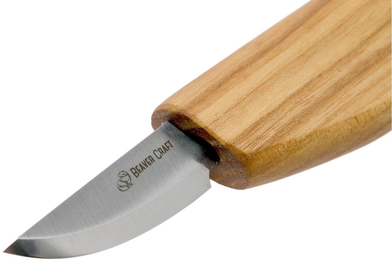BeaverCraft Small Sloyd Carving Knife C3, houtsnijmes