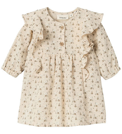 Lil Atelier KjoleBody l/æ - NbfLacy - Sheer Bliss