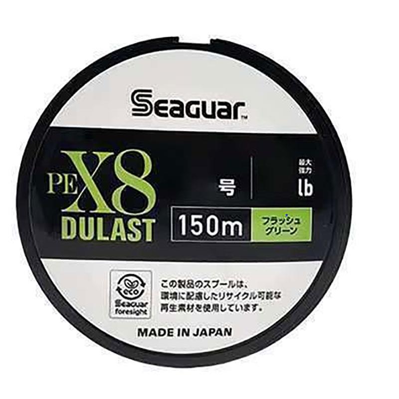 Tresse Seaguar Pe X8 Dulast Fluo Green - 150M