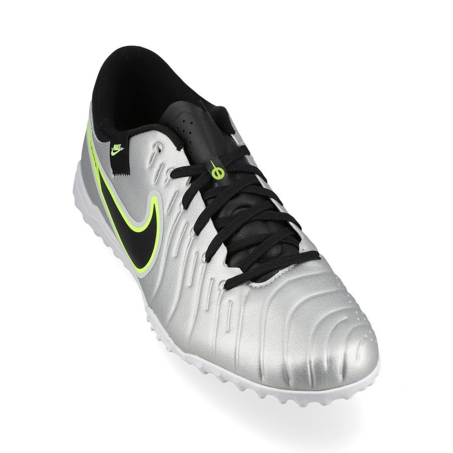 Nike Tiempo Legend 10 Academy TF Mad Voltage - Argenté/Noir/Jaune Fluo