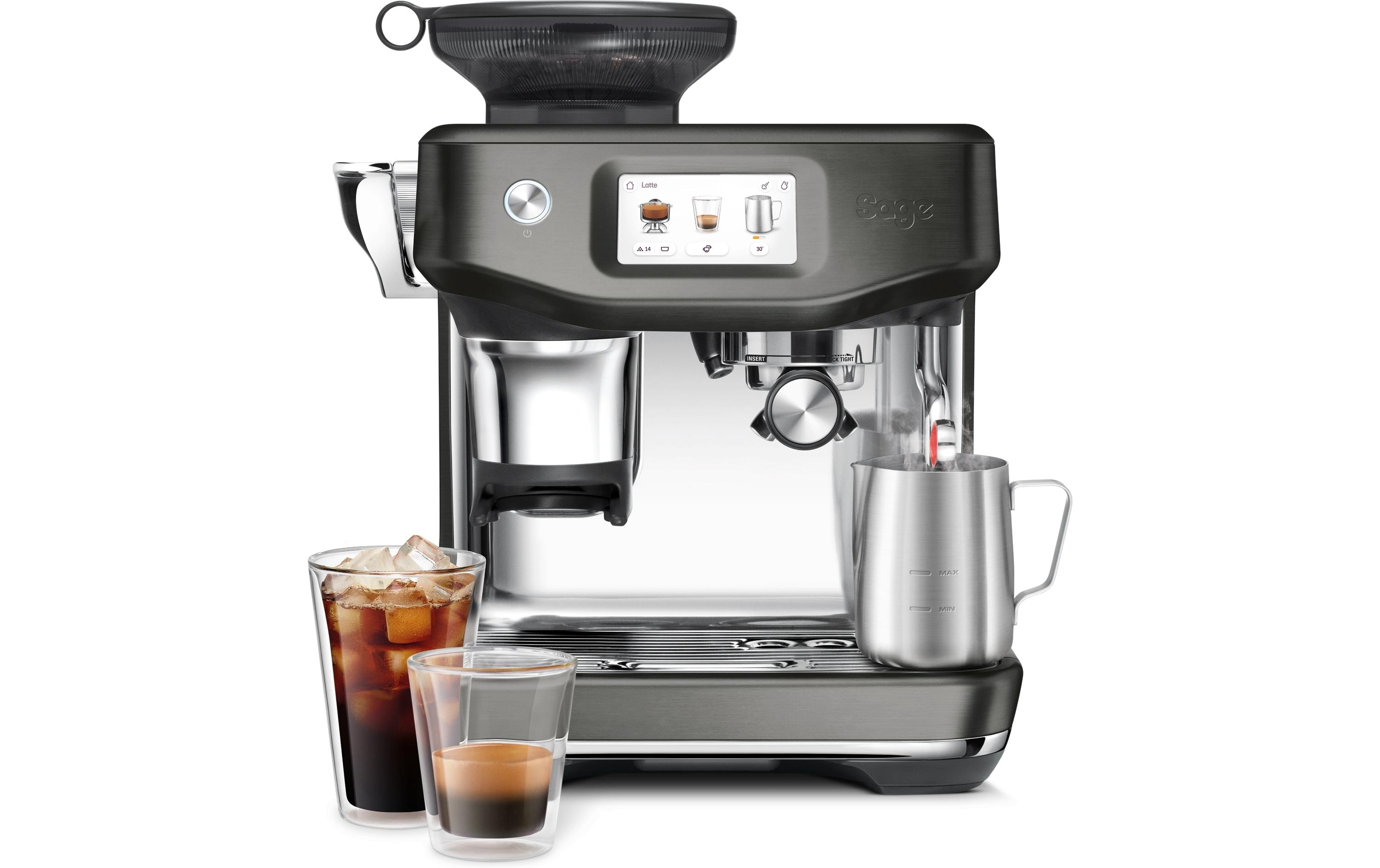 the Barista Touch Impress Cold Black Stainless Steel<br>Siebträgermaschine