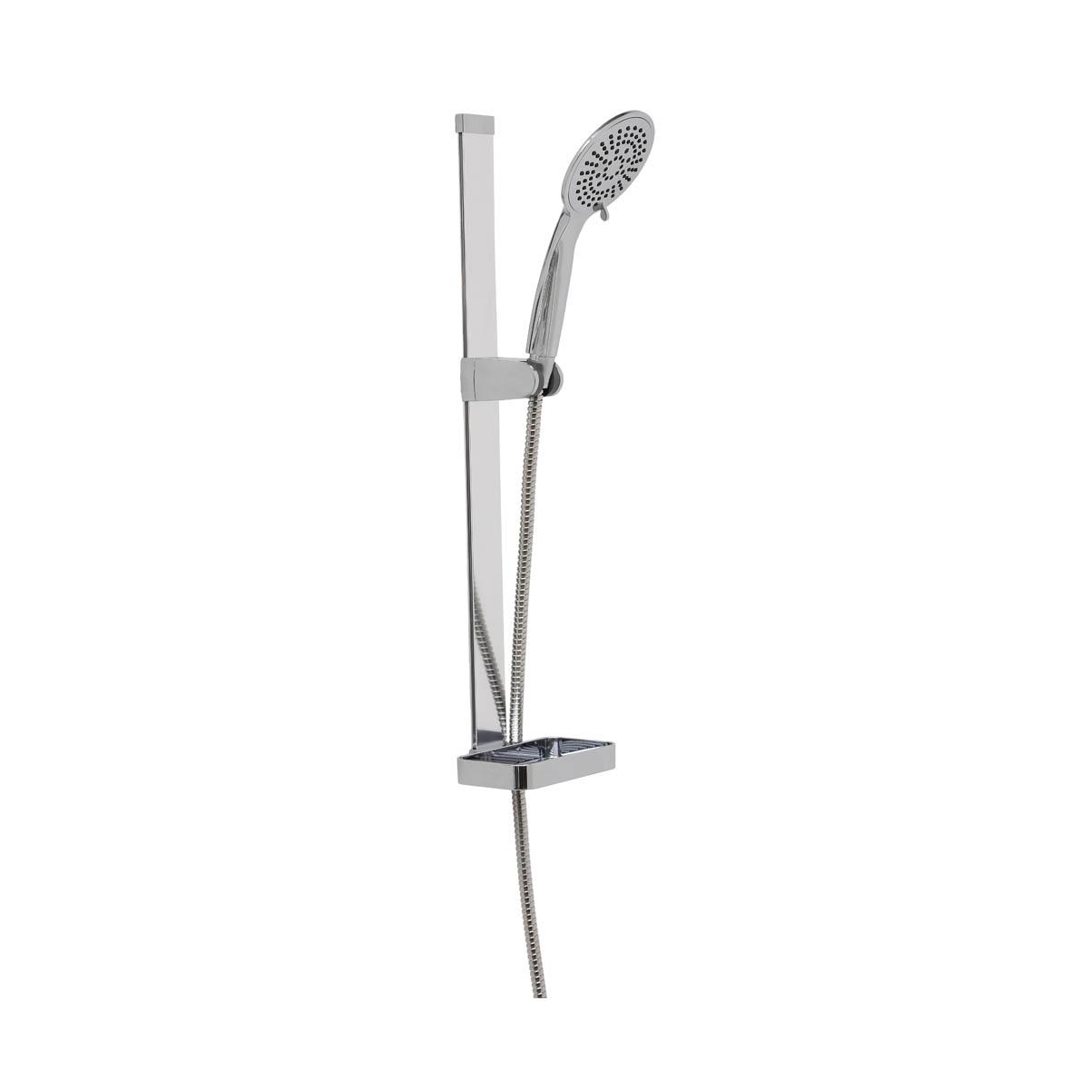 COLONNE 3M DOUCHETTE 5 FONCTIONS ET FLEXIBLE 150CM