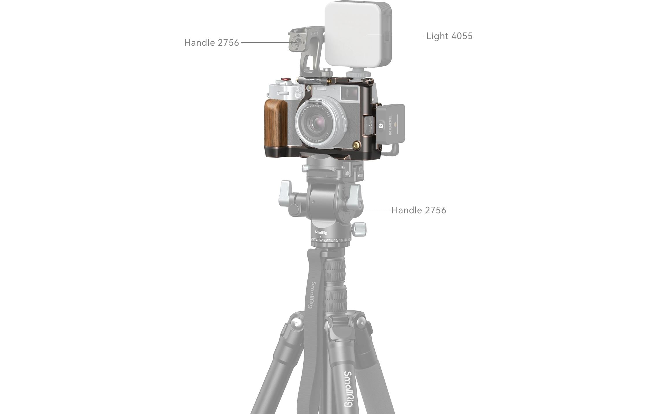 Cage «Retro» für FUJIFILM X100VI<br>Bietet eine schützende Panzerung und verbessert die Funktionalität der Kamera